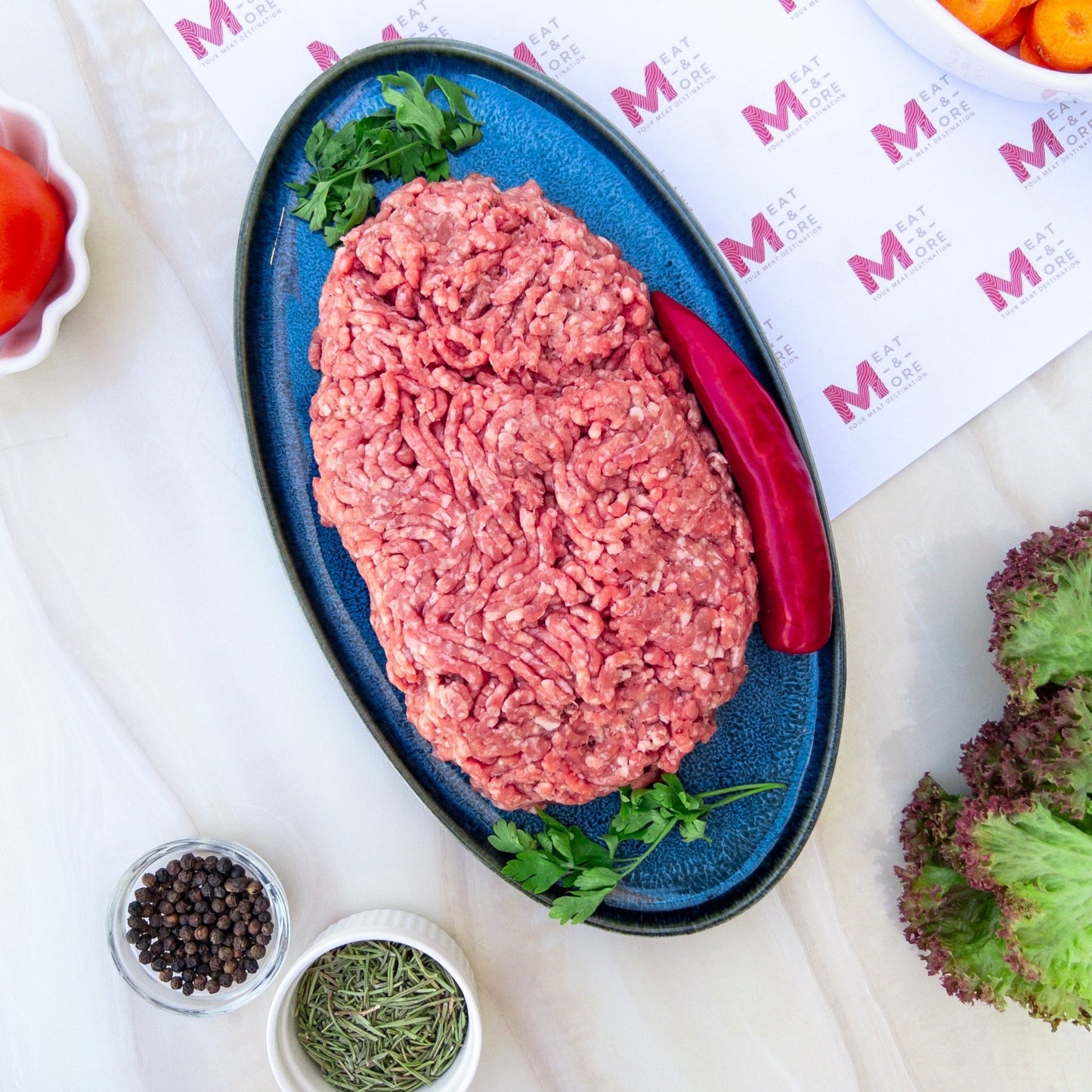 لحم نعيمي مفروم دهن٢٠٪ - شراء لحوم طازجة في الرياض - أفضل ملحمة في الدمام - توصيل اللحوم الطازجة في الخبر - طلب لحوم عجل طازجة في الظهران - Meat and More