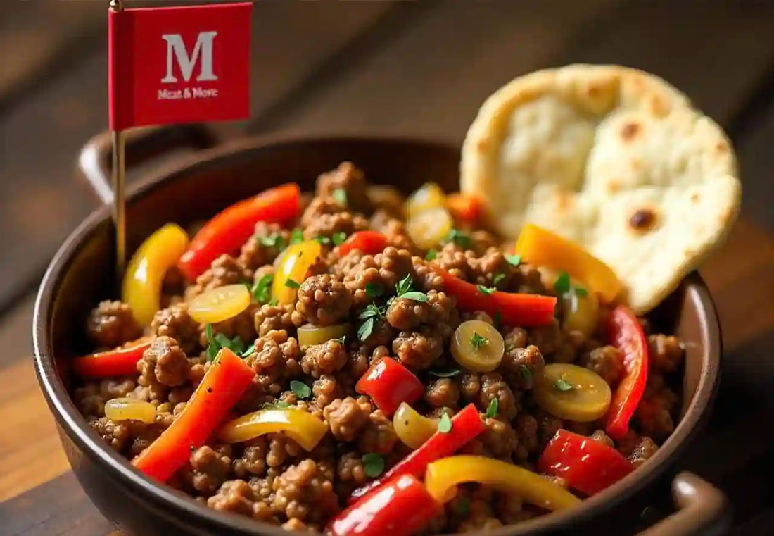 وصفة مقلقل بلحم العجل المفروم بالطريقة الحجازية