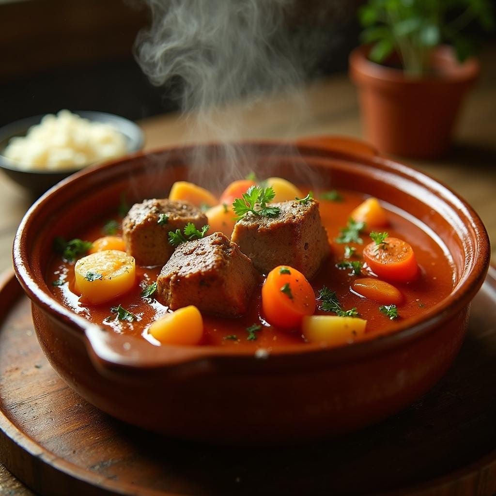 لحم عجل طازج مكعبات - شراء لحوم طازجة في الرياض - أفضل ملحمة في الدمام - توصيل اللحوم الطازجة في الخبر - طلب لحوم عجل طازجة في الظهران - Meat and More-Veal and freekeh soup with herbs