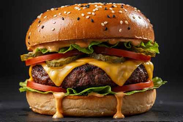 برجر ضأني - شراء لحوم طازجة في الرياض - أفضل ملحمة في الدمام - توصيل اللحوم الطازجة في الخبر - طلب لحوم عجل طازجة في الظهران - Meat and More