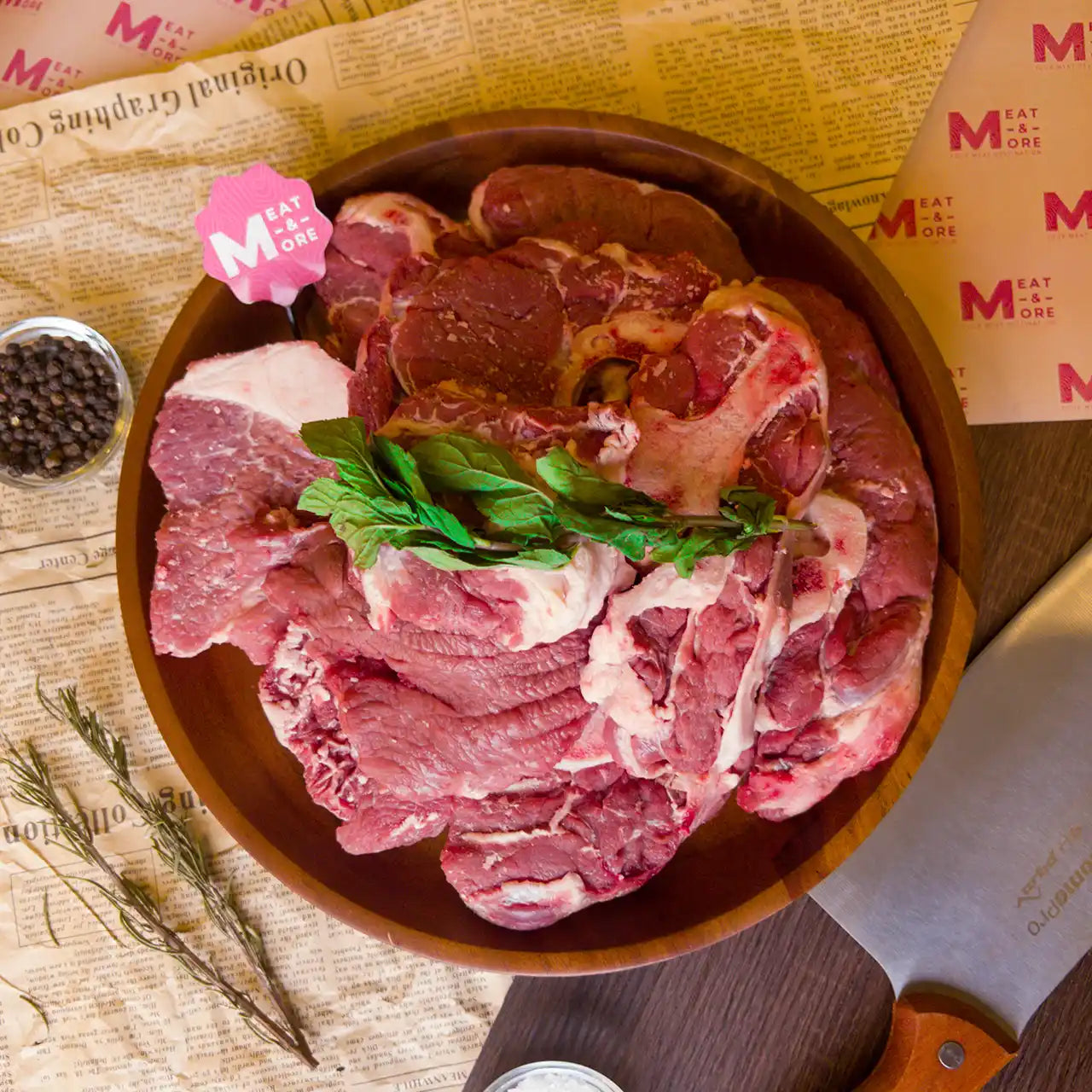 حاشي مشكل بالعظم - شراء لحوم طازجة في الرياض - أفضل ملحمة في الدمام - توصيل اللحوم الطازجة في الخبر - طلب لحوم عجل طازجة في الظهران - Meat and More -حاشي مشكل بالعظم طازج من ميت اند مور