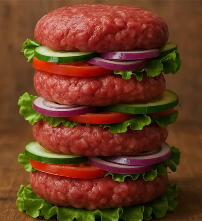 برغر عجل - شراء لحوم طازجة في الرياض - أفضل ملحمة في الدمام - توصيل اللحوم الطازجة في الخبر - طلب لحوم عجل طازجة في الظهران - Meat and More