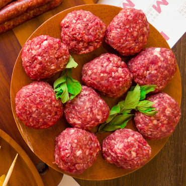 كرات لحم بقري - شراء لحوم طازجة في الرياض - أفضل ملحمة في الدمام - توصيل اللحوم الطازجة في الخبر - طلب لحوم عجل طازجة في الظهران - Meat and More