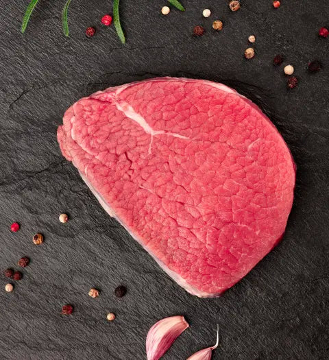 أي راوند ستيك - شراء لحوم طازجة في الرياض - أفضل ملحمة في الدمام - توصيل اللحوم الطازجة في الخبر - طلب لحوم عجل طازجة في الظهران - Meat and More