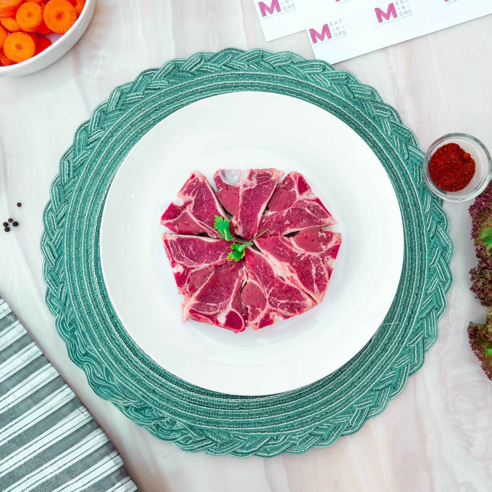 ظهر روماني بالعظم - شراء لحوم طازجة في الرياض - أفضل ملحمة في الدمام - توصيل اللحوم الطازجة في الخبر - طلب لحوم عجل طازجة في الظهران - Meat and More