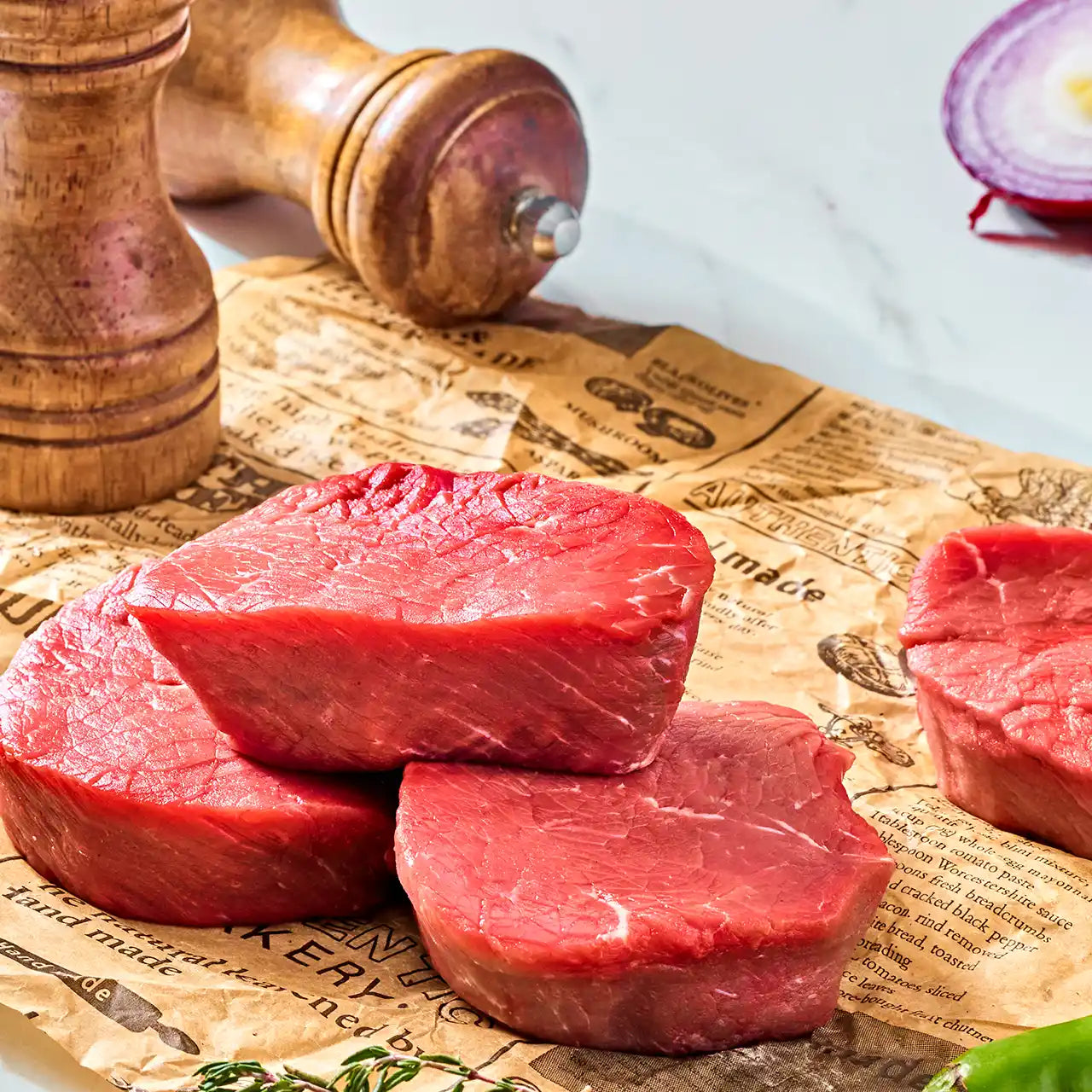 تندرلوين فيليه عجل - شراء لحوم طازجة في الرياض - أفضل ملحمة في الدمام - توصيل اللحوم الطازجة في الخبر - طلب لحوم بقري في الظهران - Meat and More