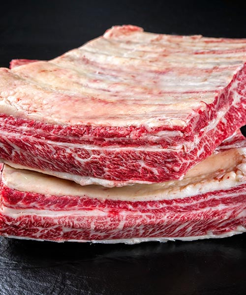 Wagyu Short Rib AUS MB 6/7 from Meat and More – premium Wagyu beef -perfect for slow cooking and grilling- واجيو شورت ريب - ميت اند مور - واجيو استرالي- شورت ريبس- shortribs
